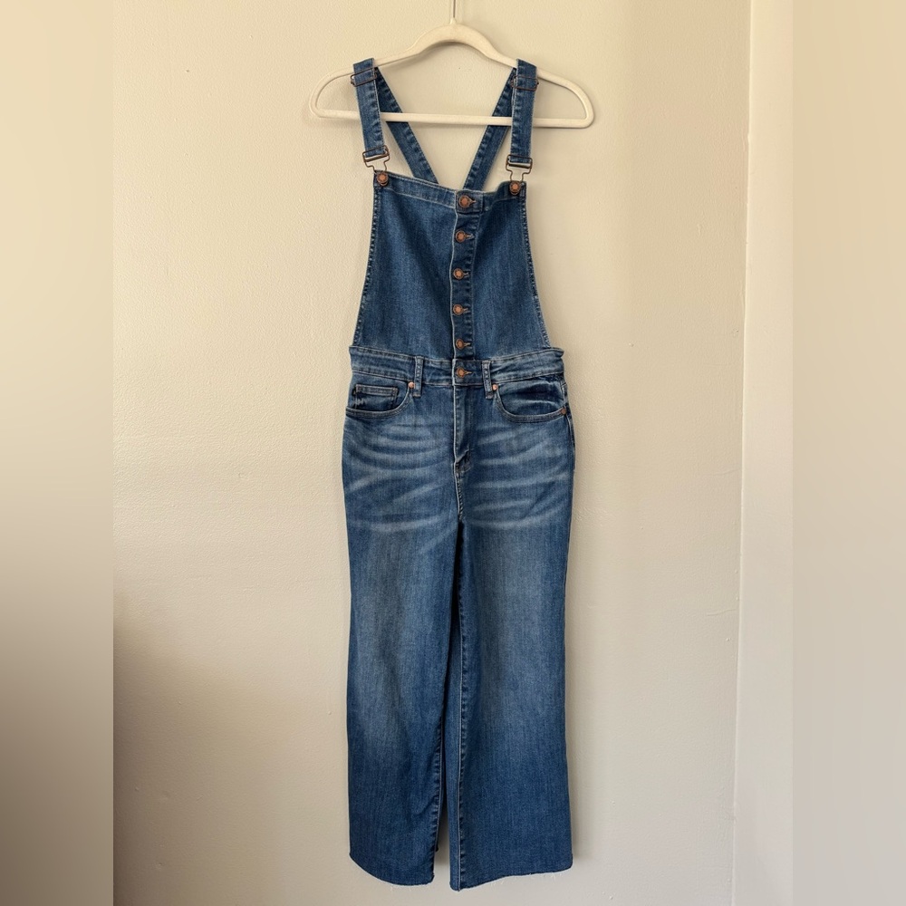 Judy Blue Wide Leg Crop Overall - Medium - Picture 3 of 9